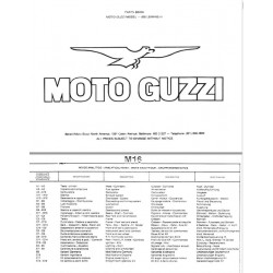 Moto Guzzi 850 Le Mans 3 Parts List