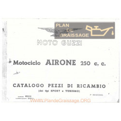 Moto Guzzi Airone 1953 Sport E Turismo Cat Ricambi