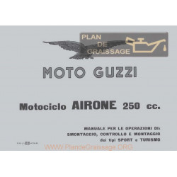 Moto Guzzi Airone 1956 Sport E Turismo Manuale Di Officina