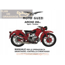 Moto Guzzi Airone 250cc Manuale De Oficina It