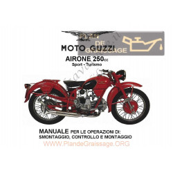 Moto Guzzi Airone 250cc Sport E Turismo Manuale Officina