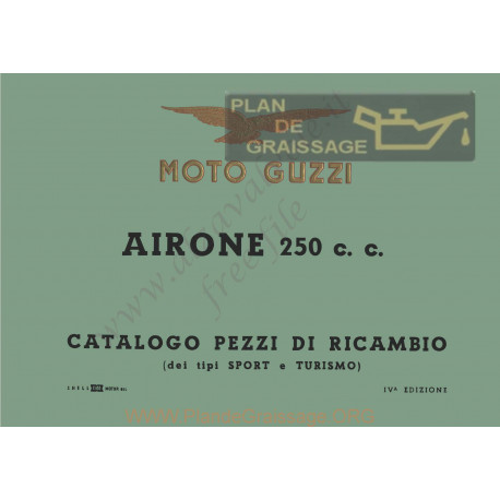 Moto Guzzi Airone Sport E Turismo Cat Ricambio
