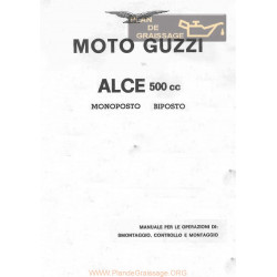 Moto Guzzi Alce 1940 Manuale Dofficina