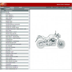 Moto Guzzi Breva 1100 Ie 2005 2006 Parts List