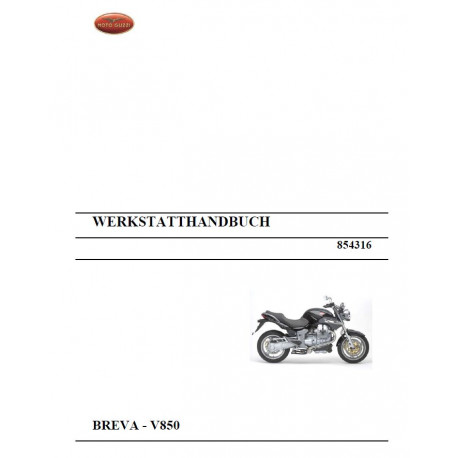 Moto Guzzi Breva 850 2007 Manual De Reparatie