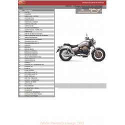 Moto Guzzi California Alu Titan Picat 2003 Parts List