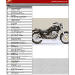 Moto Guzzi California Jackal 1999 2001 Parts List