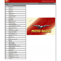Moto Guzzi California Stone 2001 2002 Parts List