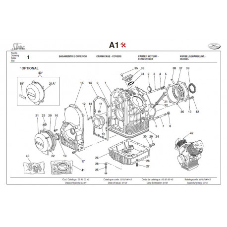 Moto Guzzi California Stone 2001 Parts List