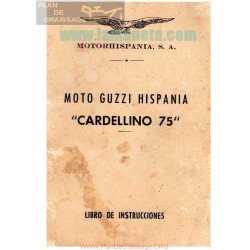 Moto Guzzi Cardelino 75cc Manual Instrucciones
