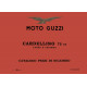 Moto Guzzi Cardellino 73 1958 Parts List