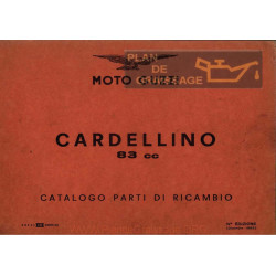 Moto Guzzi Cardellino 83 Cat Ricambi