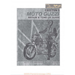 Moto Guzzi Chilton Manual De Reparatie