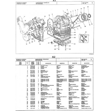 Moto Guzzi Daytona 1000 Parts List