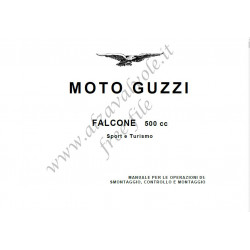 Moto Guzzi Falcone 500 Sport E Turismo Manuale Dofficina