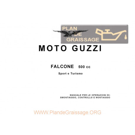 Moto Guzzi Falcone Manuale Di Officina