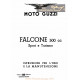 Moto Guzzi Falcone Manuale Di Uso E Manutenzione