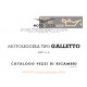Moto Guzzi Galletto 160 Cat Parti Di Ricambio I Edizione