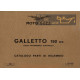 Moto Guzzi Galletto 192 A.e. Cat Parti Di Ricambio