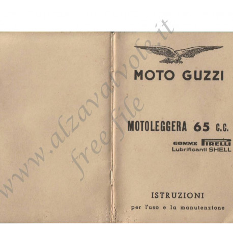Moto Guzzi Guzzino Manuale Duso