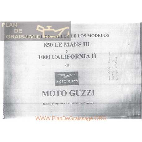 Moto Guzzi Lemans Manual Taller