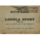 Moto Guzzi Lodola 175 Sport Cat Ricambi Con Varianti Modello Normale