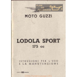 Moto Guzzi Lodola 175 Sport Uso E Manutenzione