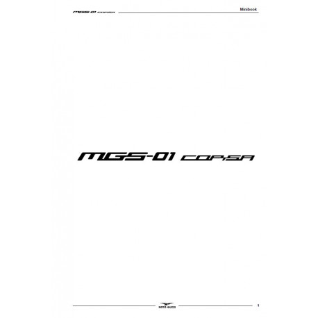 Moto Guzzi Mg S01 Corsa Manual De Reparatie