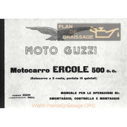 Moto Guzzi Motocarro Ercole Manuale Dofficina