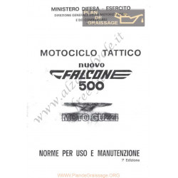 Moto Guzzi Nuovo Falcone Uso E Manutenzione