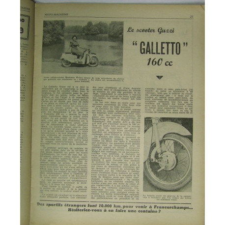 Moto Guzzi Scooter Galletto 1600 Cc