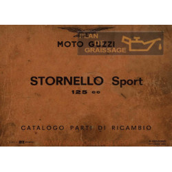 Moto Guzzi Stornello 125 Sport Cat Parti Di Ricambio