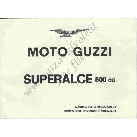 Moto Guzzi Superalce 500 Manuale Dofficina