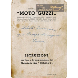 Moto Guzzi Trialce Uso E Manutenzione