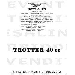 Moto Guzzi Trotter Parts List