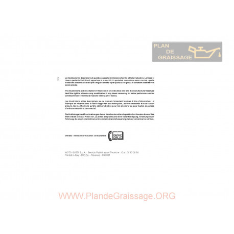Moto Guzzi V11 Le Mans 2001 Manual De Intretinere