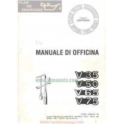 Moto Guzzi V35 V50 V65 V75 E Servicios Especiales Brigada De Policia Italiano