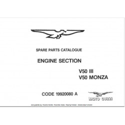 Moto Guzzi V50 3 1981 Parts List