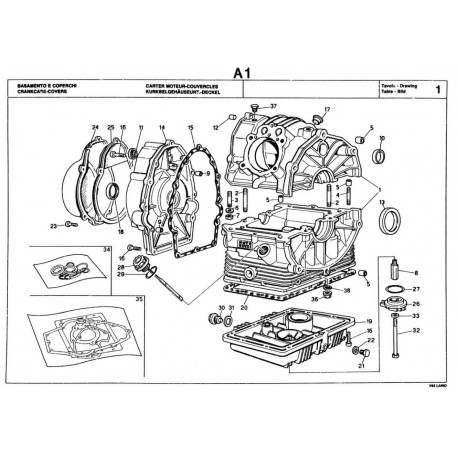 Moto Guzzi V65 Lario Parts List