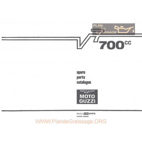 Moto Guzzi V7 1968 Parts List