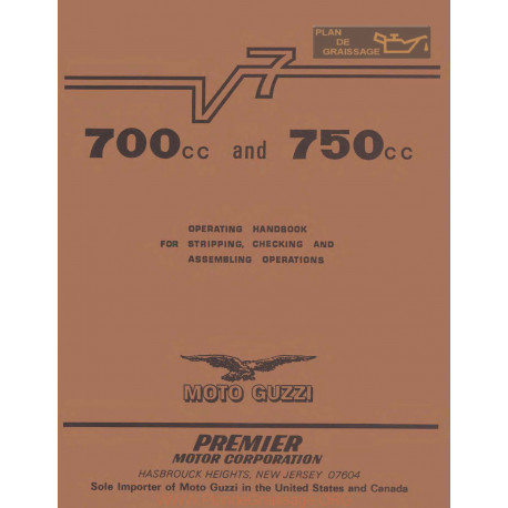 Moto Guzzi V7 700 750 Manual De Reparatie
