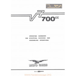 Moto Guzzi V7 700 Manual De Reparatie
