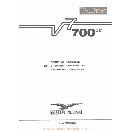 Moto Guzzi V7 700 Manual De Reparatie