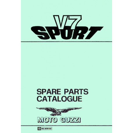 Moto Guzzi V7 Sport 1973 Parts List