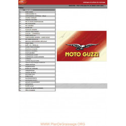 Moto Guzzi V75 Xpa 1995 2001 Parts List