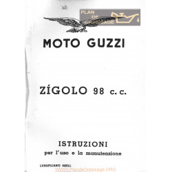 Moto Guzzi Zigolo 98 Uso E Manutenzione