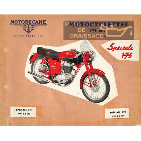 Motobecane 175zs Le Catalogue Pieces De Rechange