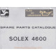 Motobecane 23 Parts Catalogue Solex 4600 V1