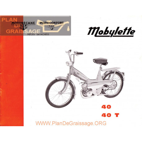 Motobecane 40 T Pieces Detachee