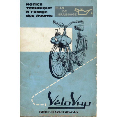 Motobecane 72 Velovap Notice Technique Agents